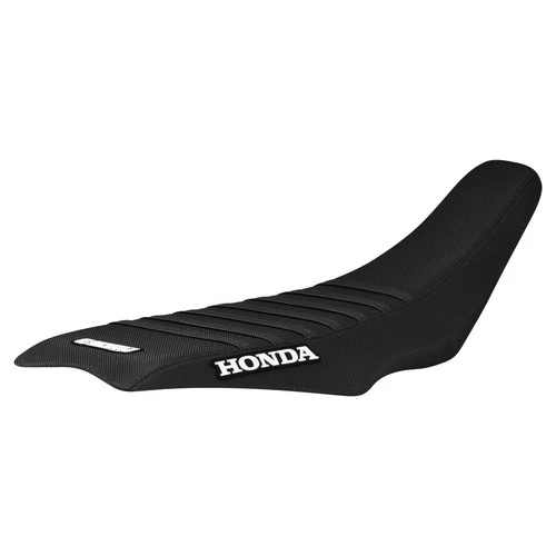 2004-2018 Honda TRX 450 R ER gripper seat cover     all BLACK w/ BLACK RIBS #197