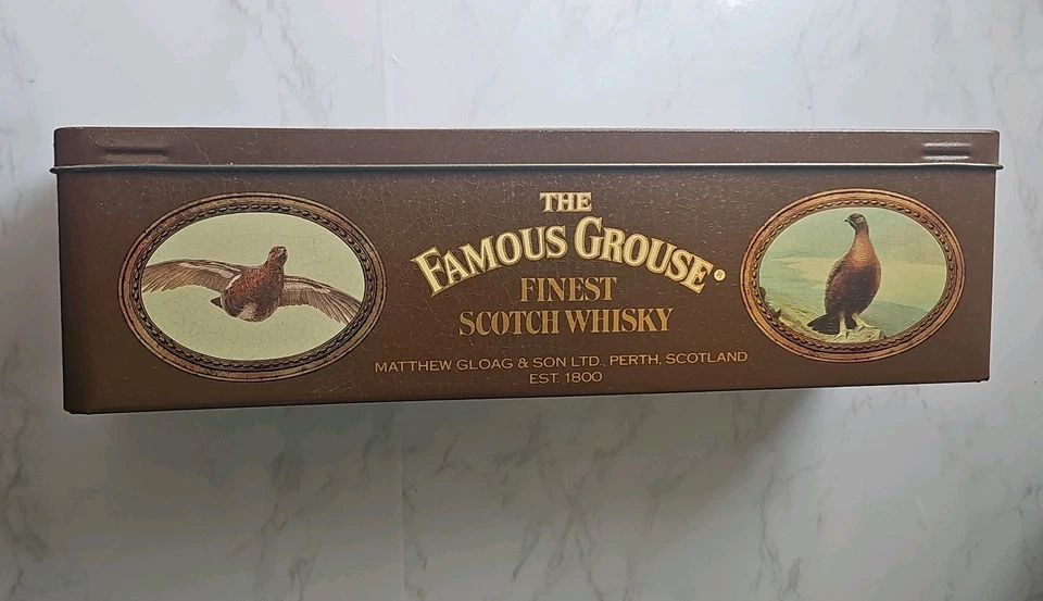 Vintage The Famous Grouse Tin Finest Scotch Whiskey Scottish Tin Only Made In UK - Image 2 of 4