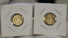 (2) 2021 US Gold Eagles 1/10th $5 Nice Unc