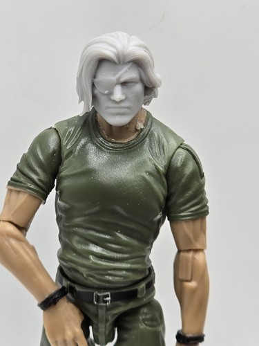 3d Printed BILLY BROCA HEAD 1:18 3 3/4" GI Joe 25th Anniversary B102 - 第 1/1 張圖片