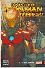INVINCIBLE IRON MAN : IRONHEART  $19.99 TPB  1st PRINT  MARVEL  2018 NICE!!