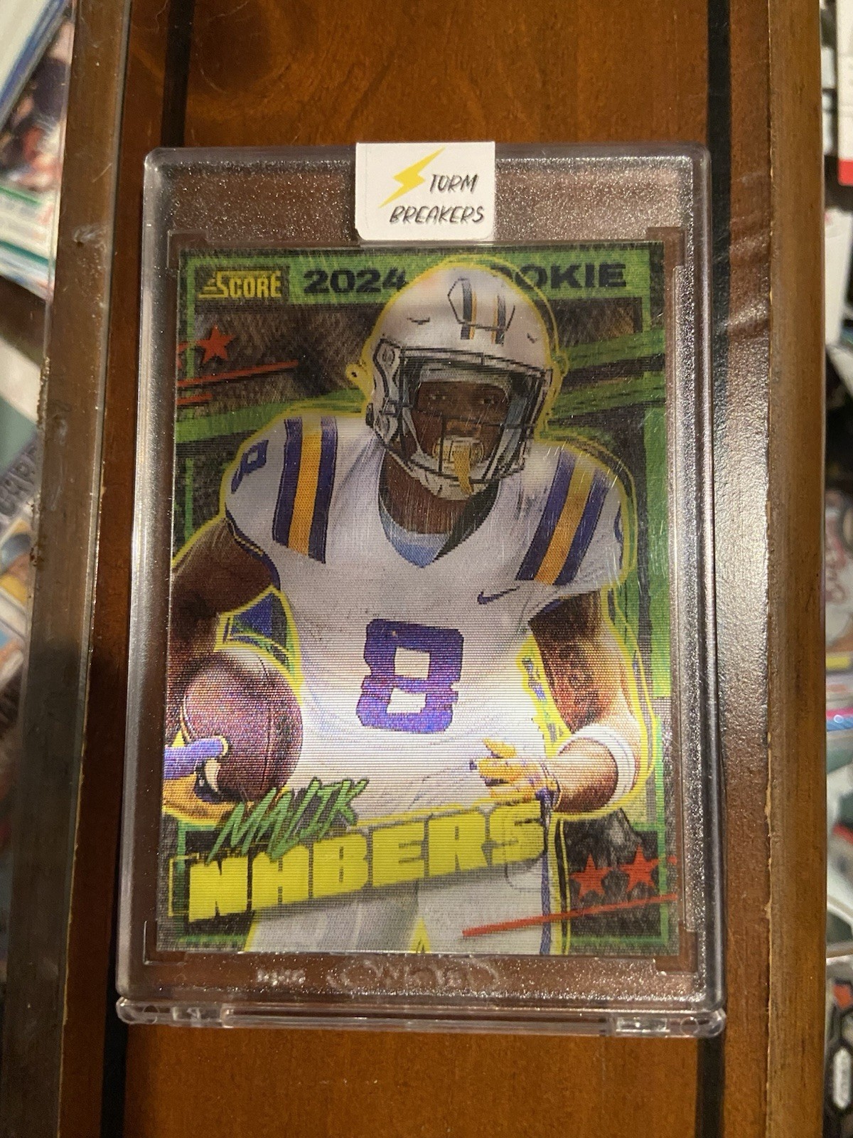 Malik Nabers Panini Score 35th Anniversary Rookie #5 Dynamics