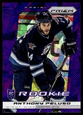 2013-14 Panini Prizm Prizms Purple Anthony Peluso Rookie Winnipeg Jets #298
