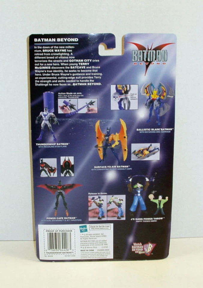 Batman Beyond Thunderwhip Batman Recoiling Stun Flare Frete Grátis com Embalagem Profissional - Imagem 2 de 2