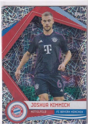 Topps Bayern Munich Fan Set Soccer 2023 FCB-10 Joshua Kimmich Electric