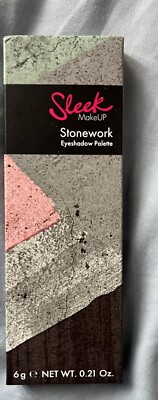 Schlanke Make-up Lidschatten Palette. Steinwerkpalette - neu versiegelt