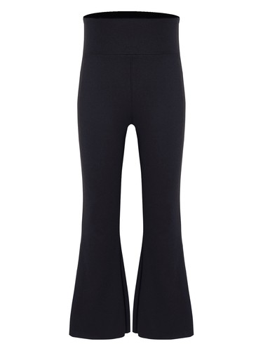 Girls Pants Dance Trousers Exercise Leggings Jogging Activewear High Waist Yoga - Picture 10 of 48