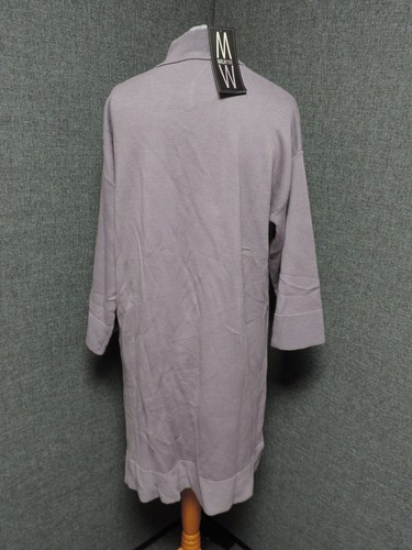 Marla Wynne Lilac Funnel Neck Cardigan UK L LN027 UU 04 - Picture 3 of 6