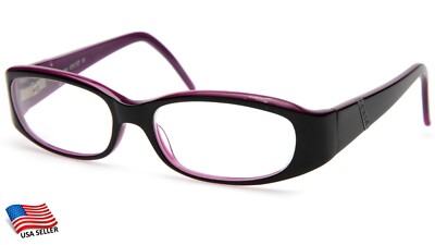 EXTE EX22401 Black Purple EYEGLASSES GLASSES FRAME 52-16-130mm