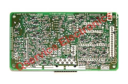 Sony P1 PCB Sub Color Decoder, PCB Part # 1-648-316-12, Sony Part # A-1622-XXX-X - Picture 2 of 2