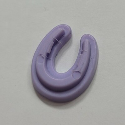 SADDLE STARS TOY HORSE 12'' PIXIE REPLACEMENT SINGLE PURPLE HORSESHOE ONLY