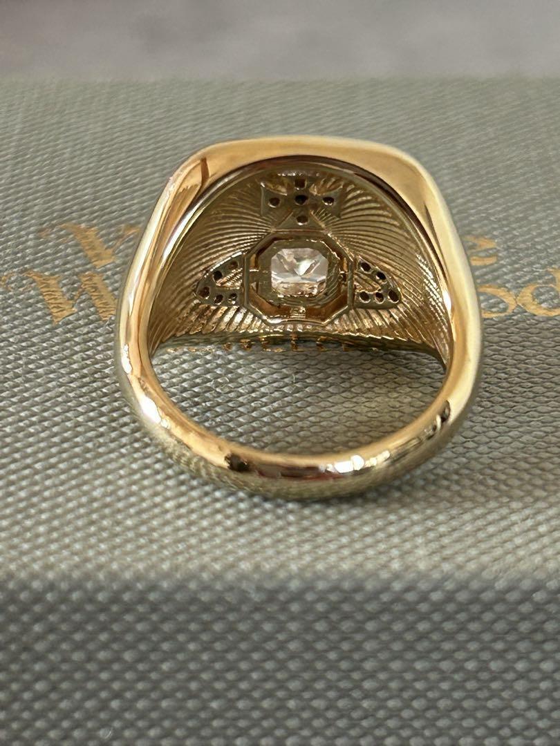 Vivienne Westwood DEVONSHIRE RING925 Gold Size 11 from Japan Vivienne Westwood DEVONSHIRE RING925 Gold Size 11 from Japan