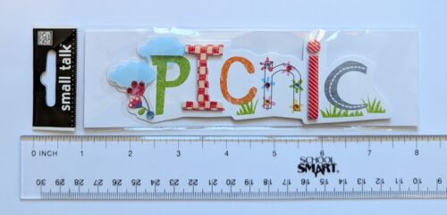 Picnic Scrapbooking Title Sticker By Me & My Big Ideas Mambi Small Talk - Picture 2 of 3