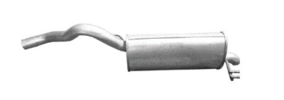 Exhaust Silencer End Pipe Muffler For Fiat Doblo Opel Combo 1.3 D CDTI