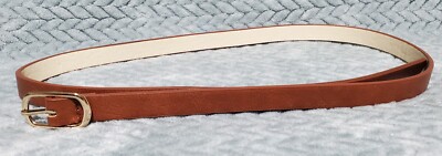 Madden Girl Womens Brown Thin Belt Size S 29''-32''