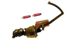 Ford Truck 7" Brake Booster Master Cylinder Pedal Assembly Drum Drum Valves Kit