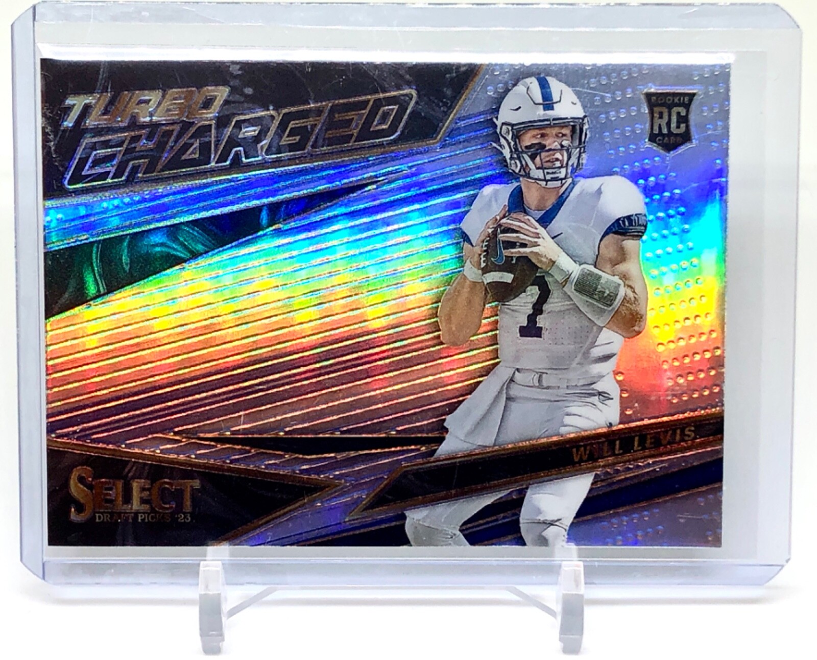 Will Levis - 2023 Panini Select Draft Picks - Turbocharged Silver Prizm #TC-WL