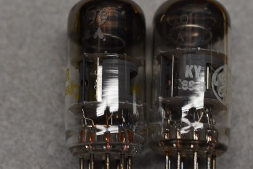 7199 GE Ricevitore Audio Preamplificatore Amplificatore Tubi Aspirazione Coppia Testato - Foto 6 di 7