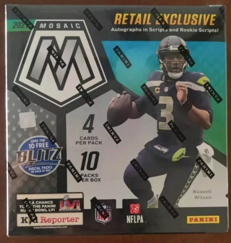 2021 Panini Mosaic NFL Football Mega Box.