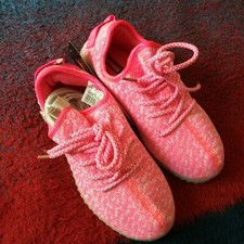 Teemway LED RGB Light Up Girls Luminous Sneakers Kids Casual Shoes size 2.5