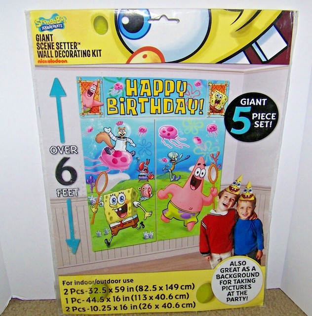 Party Supplies Celebrations Occasions Spongebob Squarepants