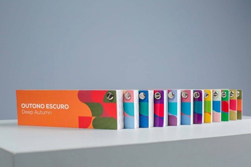 Professional Kit 12 Personal Colour Palette - colourpalettemagic - ENG, POR, ESP