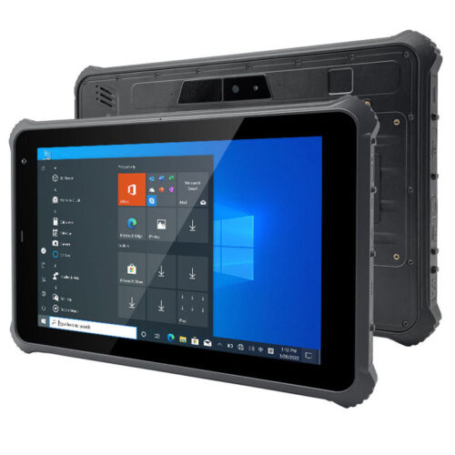 10.1" WIFI 4G LTE Data Windows 10 Rugged Tablet Waterproof Industrial Quad Core - Picture 3 of 12