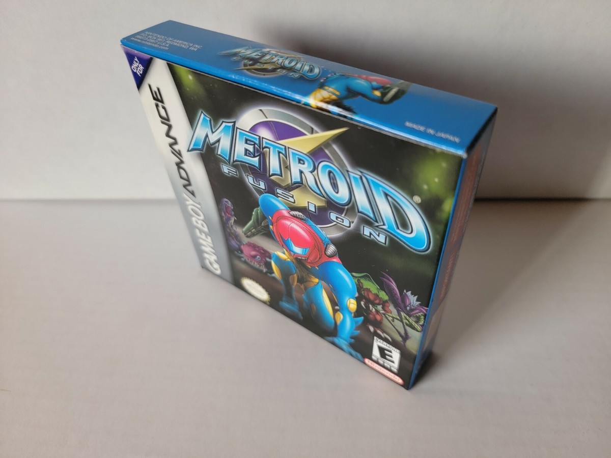 NM+ METROID FUSION GBA NINTENDO GAME BOY ADVANCE CIB DREAD PREQUEL 