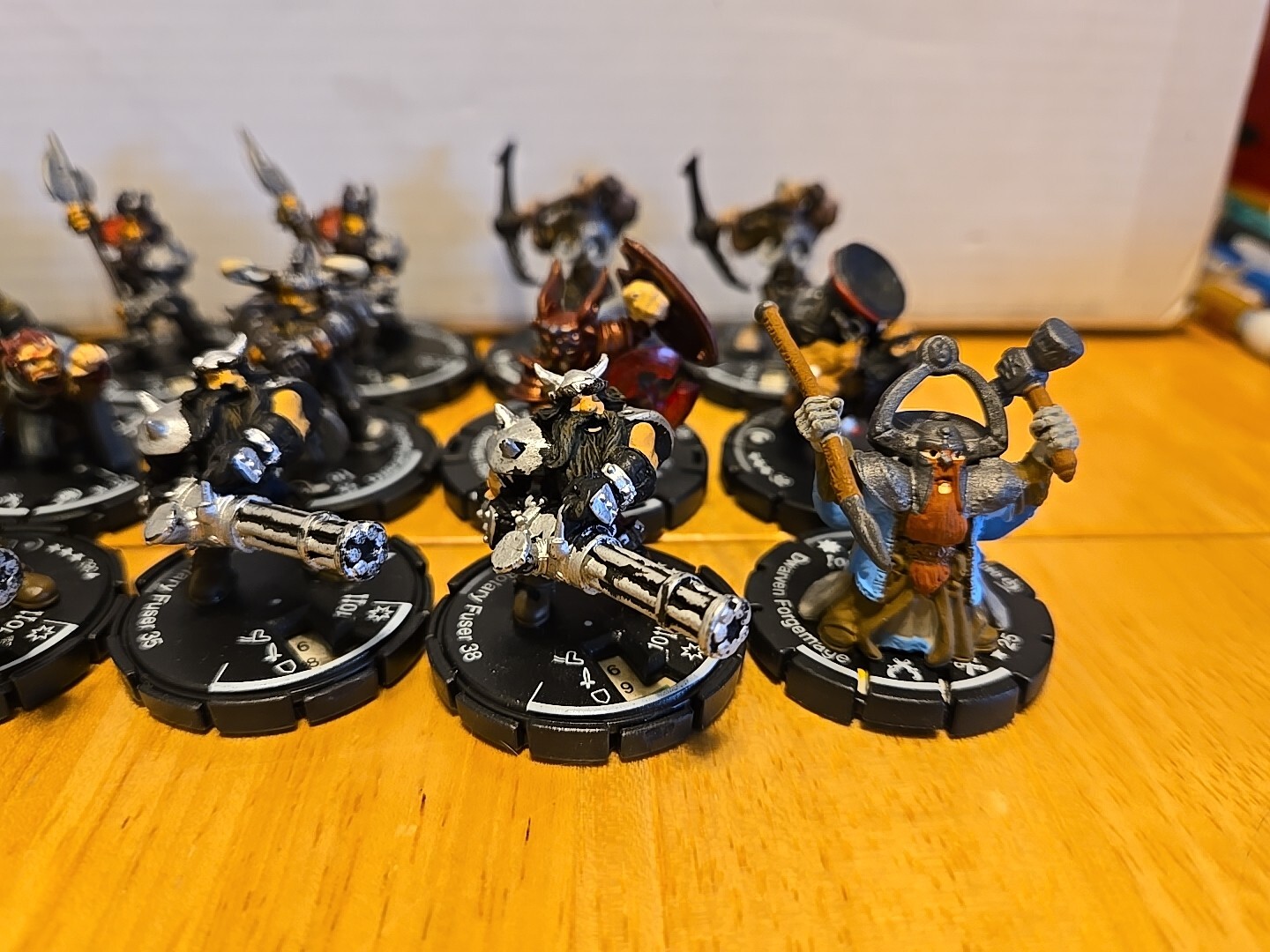DnD Miniatures Lot Of 30 Various Dwarf Gunners, Runelord, Miners, Mage Knight eBay