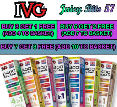 ivg 2400 recharge IVG 2400 Rechargeable Vape Kit – Vape Shop