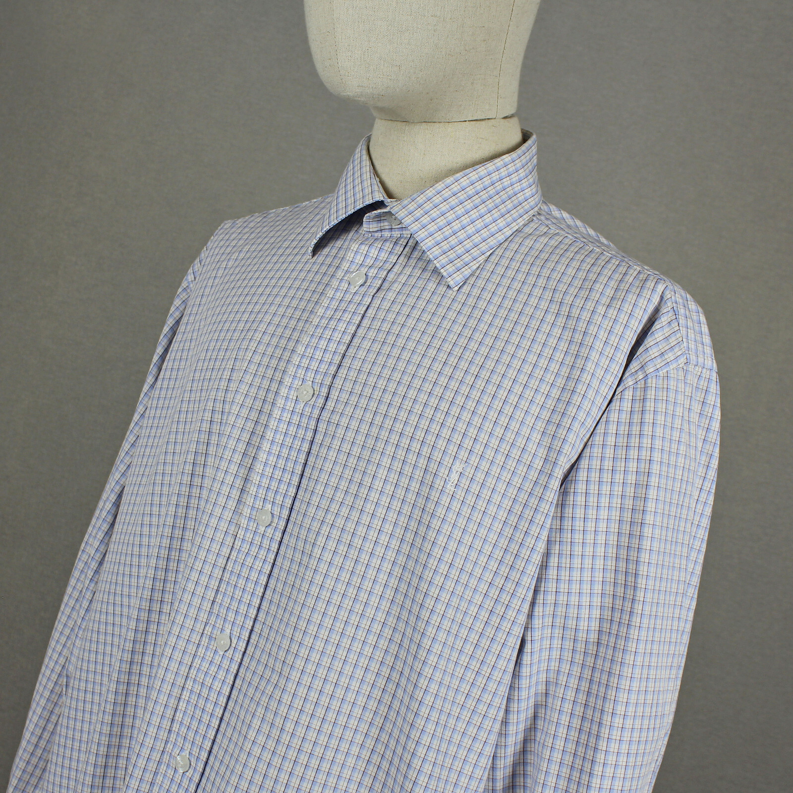 Camicia manica lunga YSL Yves Saint Laurent taglia 42 16 1 2 L XL