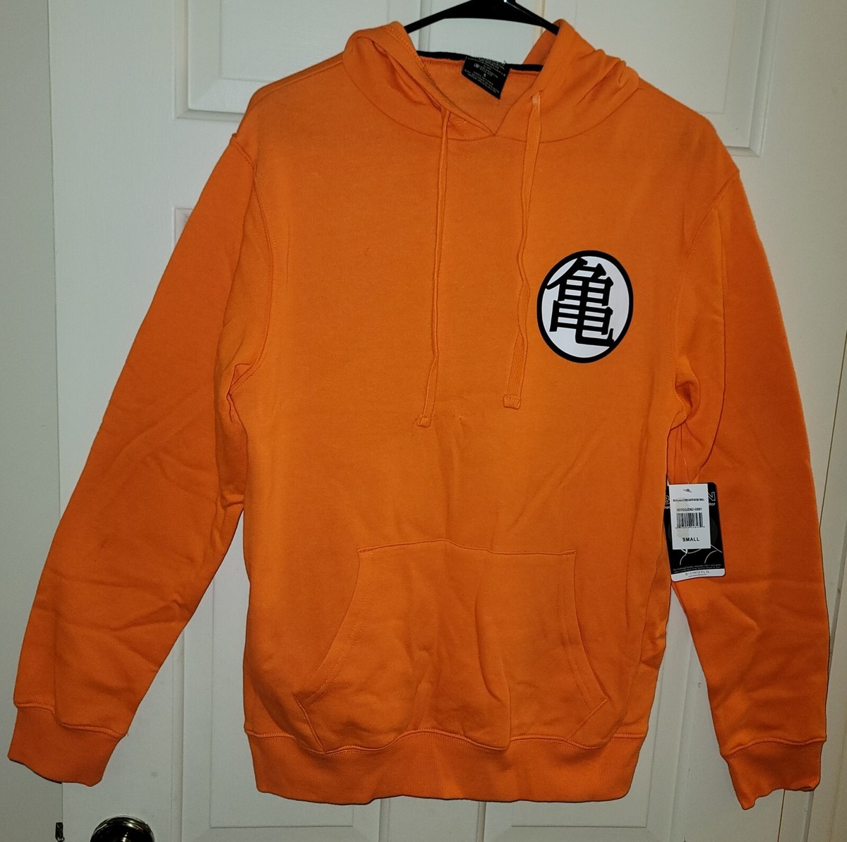 Official Dragon Ball Z Orange Goku Hoodie w/ Neck Gaiter BioWorld