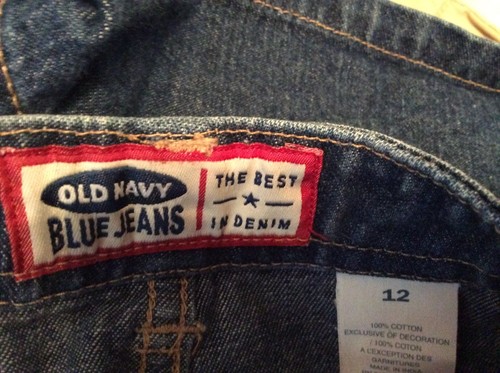Old Navy Girls Shorts Size 12 Blue Jeans 100 - Picture 3 of 3