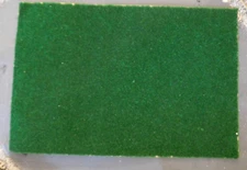 A Dark Green Lawn Mat, Grass Mat, 20 x 30 cm for Landscape Construction