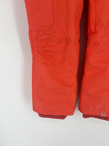 Roxy Polyester Orange Cargo Soft Outdoor Snowboarding Ski Kids Pant Size 12 - Picture 6 of 18
