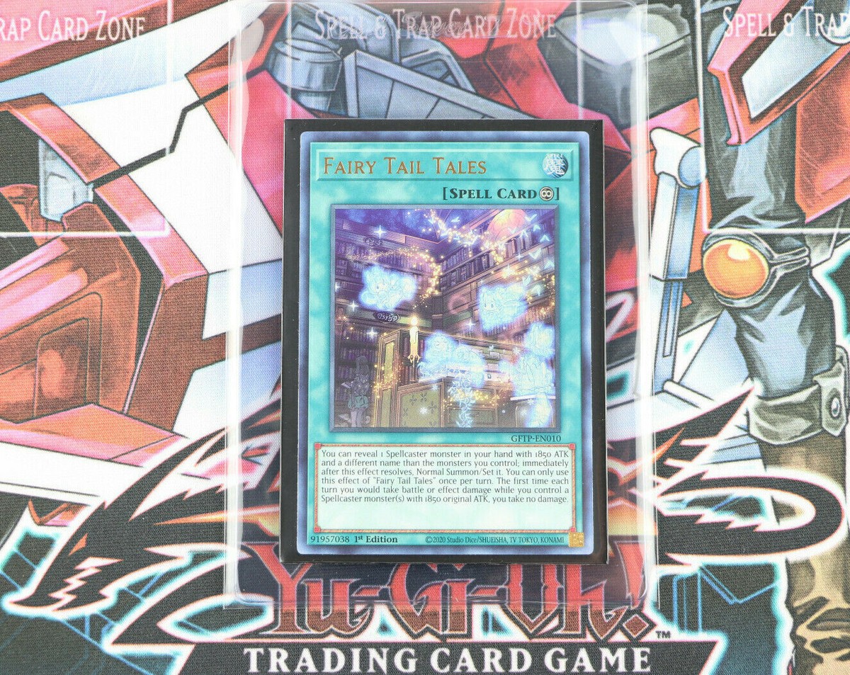 YuGiOh Spell Card Fairy Tail Tales GFTP-EN010 1st Edition Ultra Rare