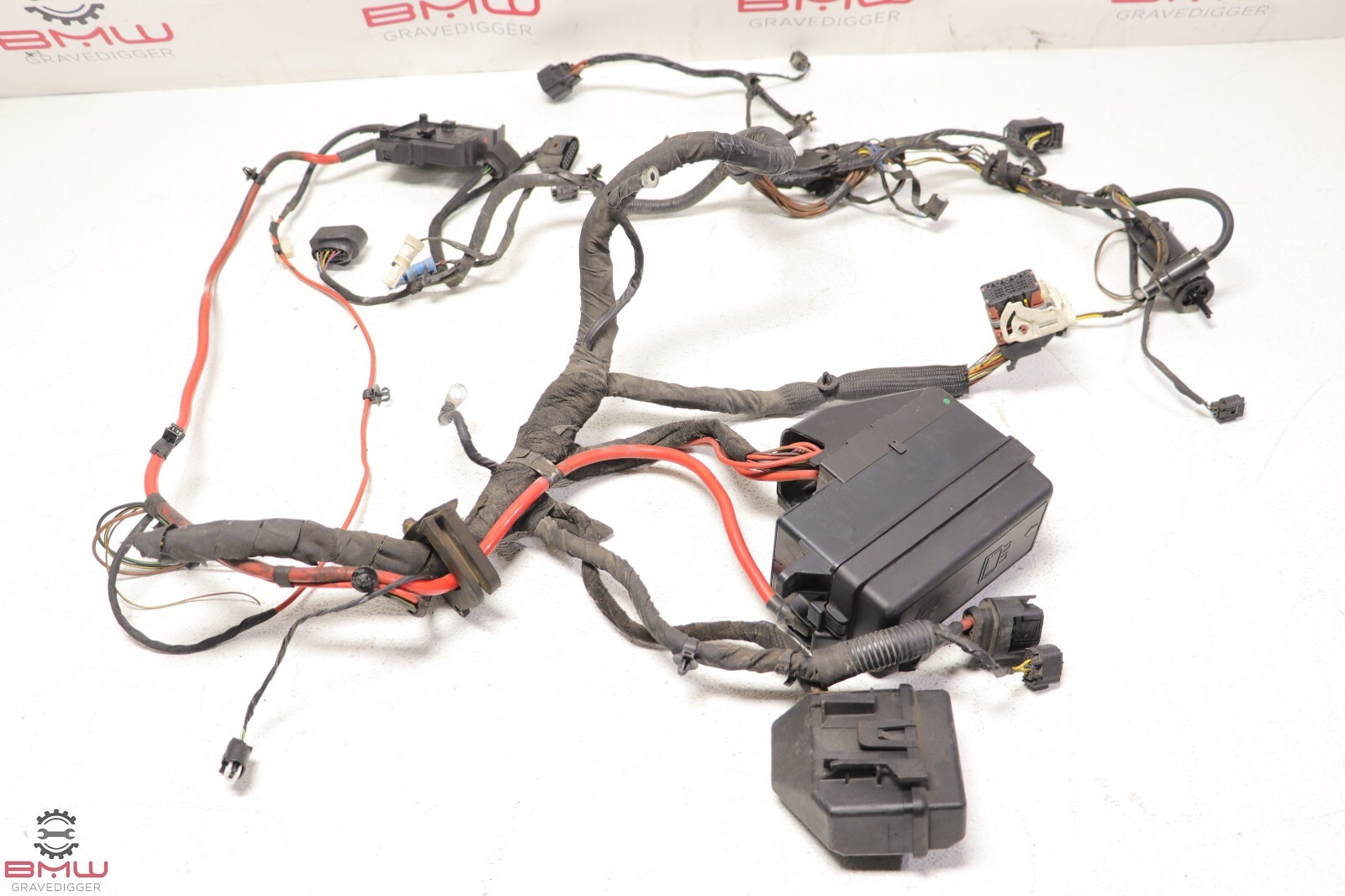 Left Driver Side Xenon Headlight Harness Wire Plugs Firewall Front OEM ...