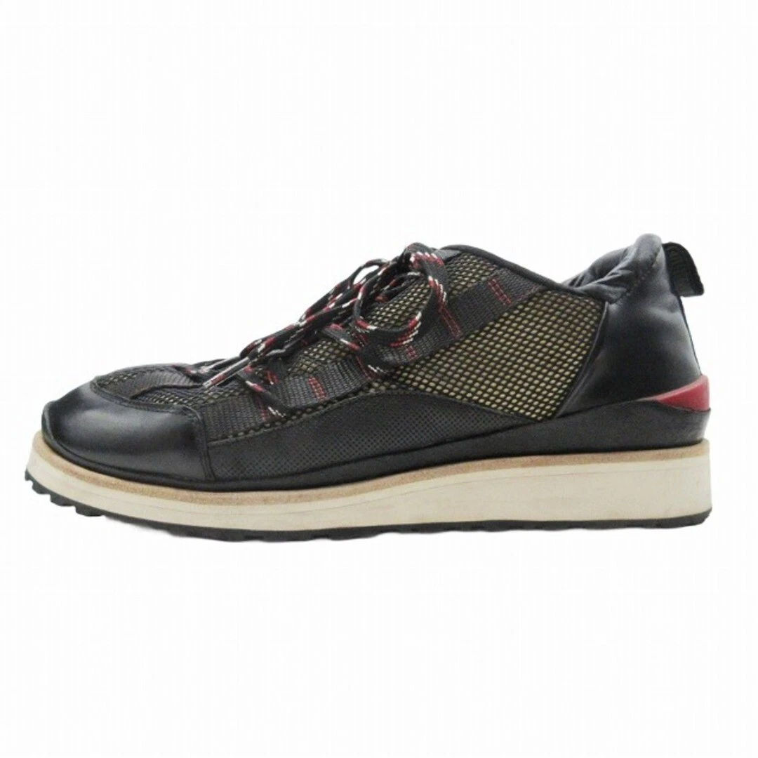 17SS Dior Homme 17EDC Logo CD Papa Baskets Coupe Bas Mesh Cuir Lacets Occasion 276