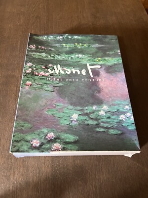 monet in the 20th century Exhibit Info Mfa Boston VHS & 15 Fold Outs