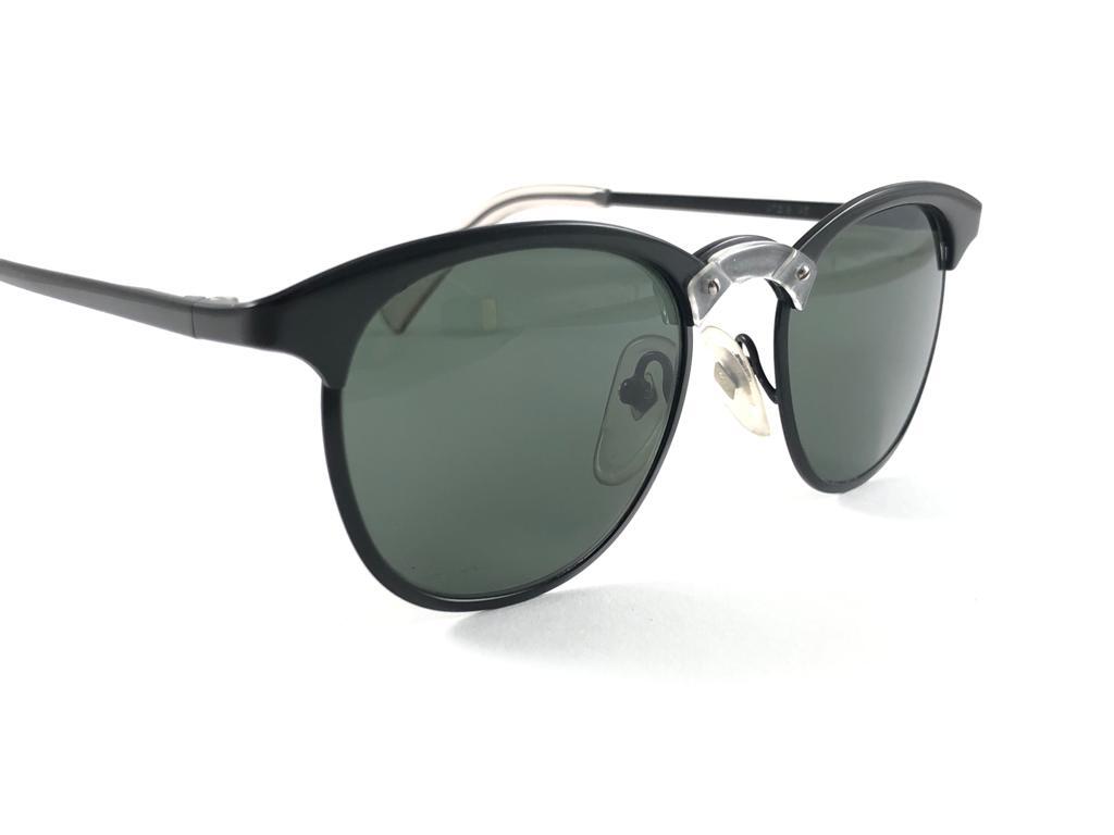 NEW VINTAGE JEAN PAUL GAULTIER JUNIOR 57 0175 BLACK SUNGLASSES