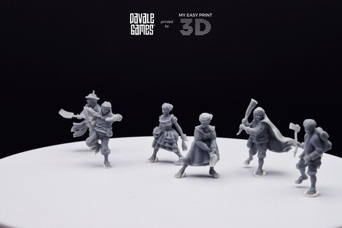 Halfmen Davale Games 3D gedruckt mit hochwertigem Resin - Bild 8 von 16