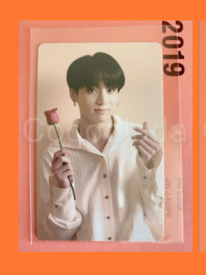 BTS Memories of 2019 DVD Official [Photocard Only] - Jungkook +
