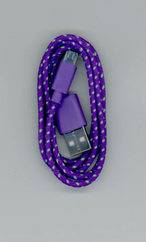 Braided Micro USB Sync Cable Cord -3ft/1M - Picture 9 of 21