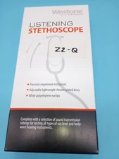 NEW Westone Lightweight Listening Stethoscope, Blue, 53112