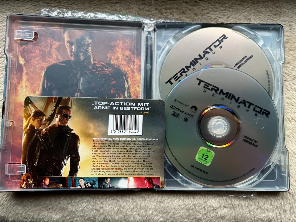 Terminator: Genisys (2015) 3D (Limited Steelbook Edition) (Blu-ray 3D + Blu-ray) - Bild 4 von 4