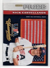2013 USA Baseball Champions PRIDE #8 Nick Castellanos PHILADELPHIA PHILLIES 92