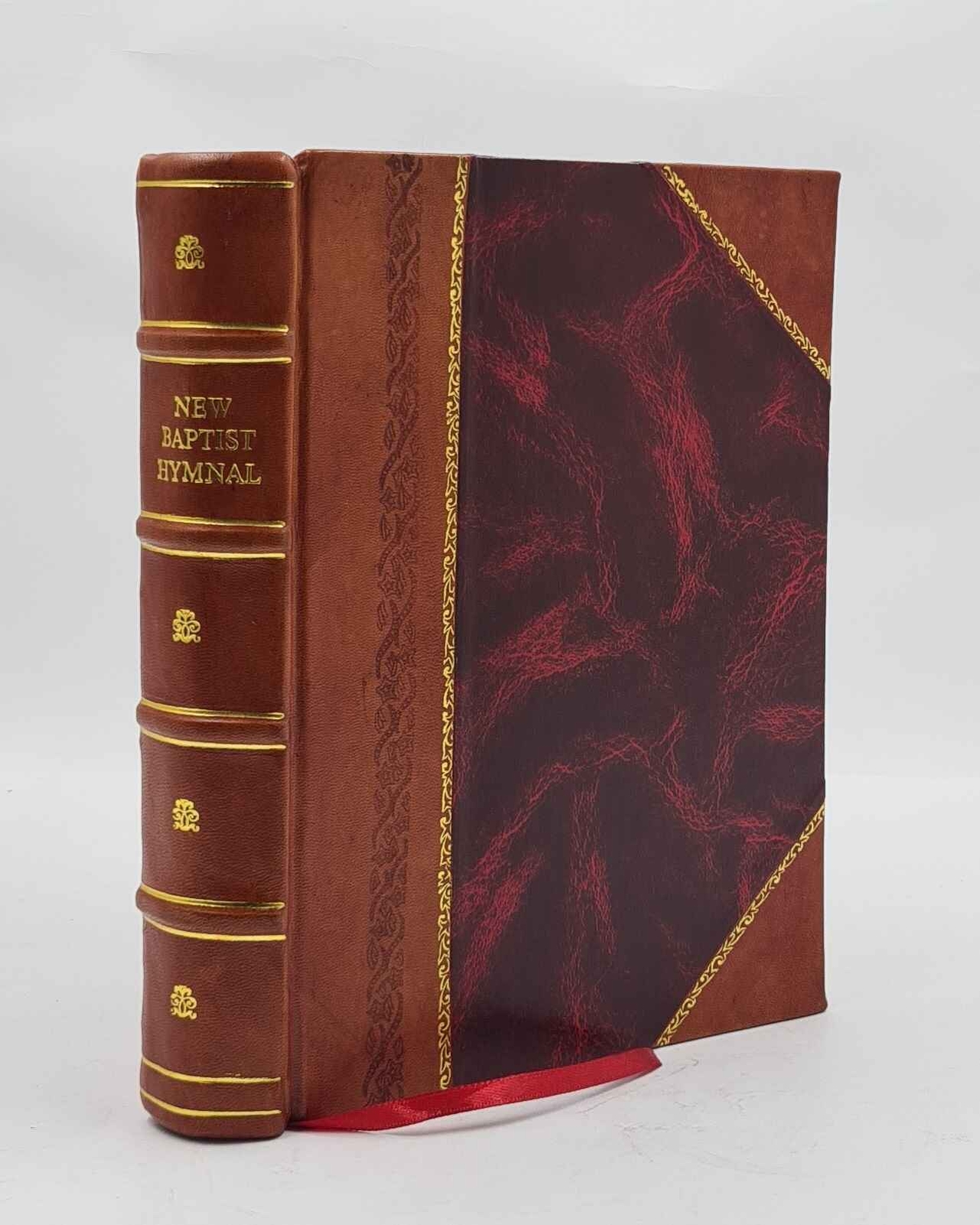 New Leather Bound Baptist Hymnal with Standard and Gospel Hymns