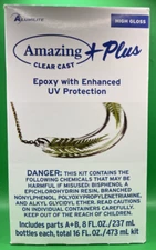 Alumilite Amazing Clear Cast Plus Epoxy Kit 16oz-