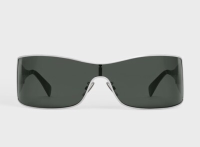 【送料&関税込】Celine Cl40283u Sunglasses Celine CL40283U 16A Triomphe Metal Sunglasses Silver Grey