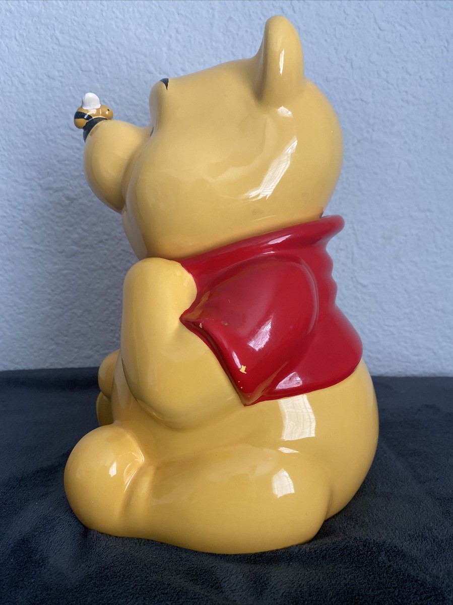 Vintage Disney Winnie The Pooh Cookie Jar Treasure Craft 10